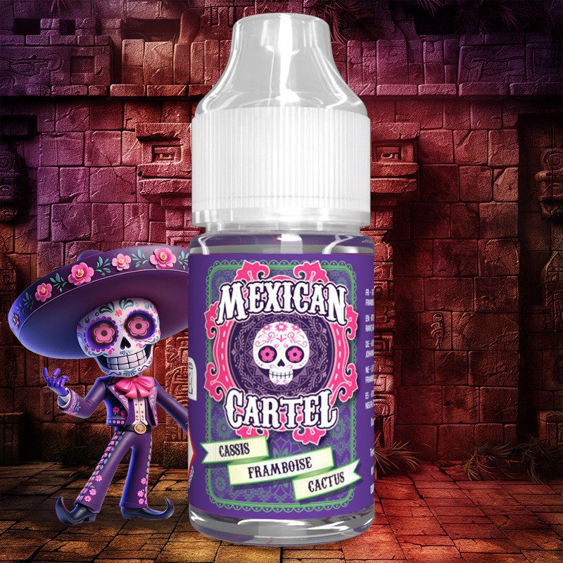 Mexican Cartel - Cassis Framboise Cactus (Kaktusz, Feketeribizli, Málna, Jég) Aroma 30ml