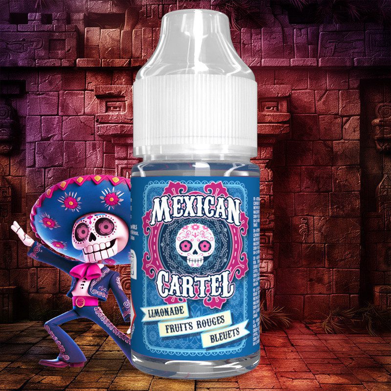 Mexican Cartel - Limonade Fruits Rouges Bleuets (Bogyós Gyümölcs, Áfonya, Limonádé, Jég) Aroma 30ml