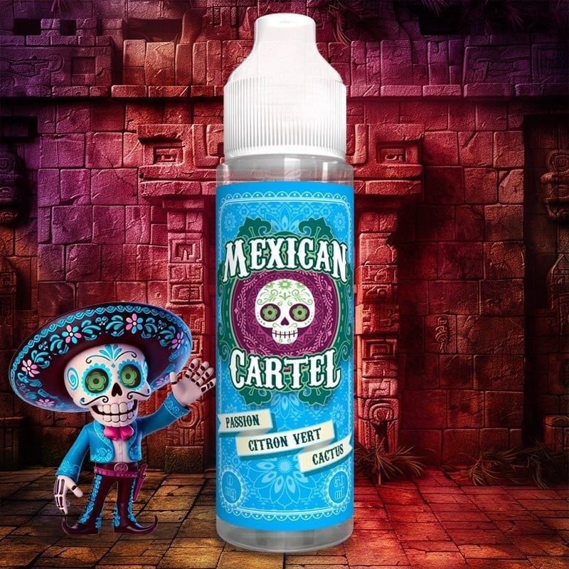 Mexican Cartel Shortfill - Passion Citron Vert Cactus (Marakuja, Citrom, Kaktusz, Jég) 50ml