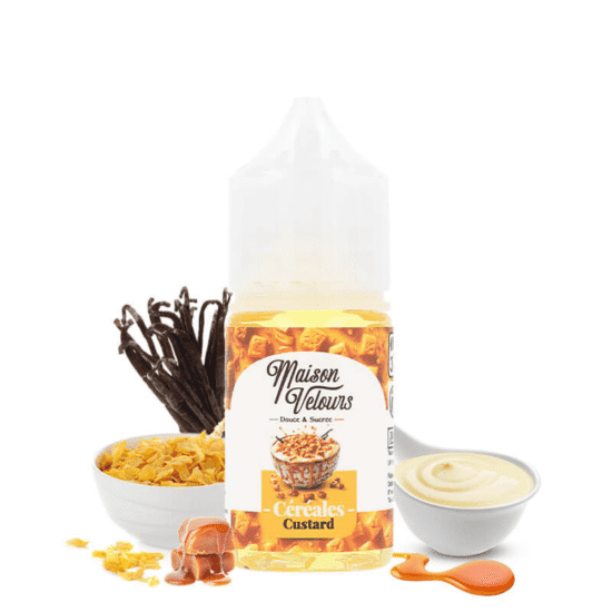 Maison Velours - Cereales Custard (Puding, Gabonapehely, Vanília) Aroma 30ml