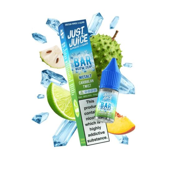 Just Juice Bar Salt Below Zero - Carebean Twist (Trópusi gyümölcsök) E-Liquid 10ml