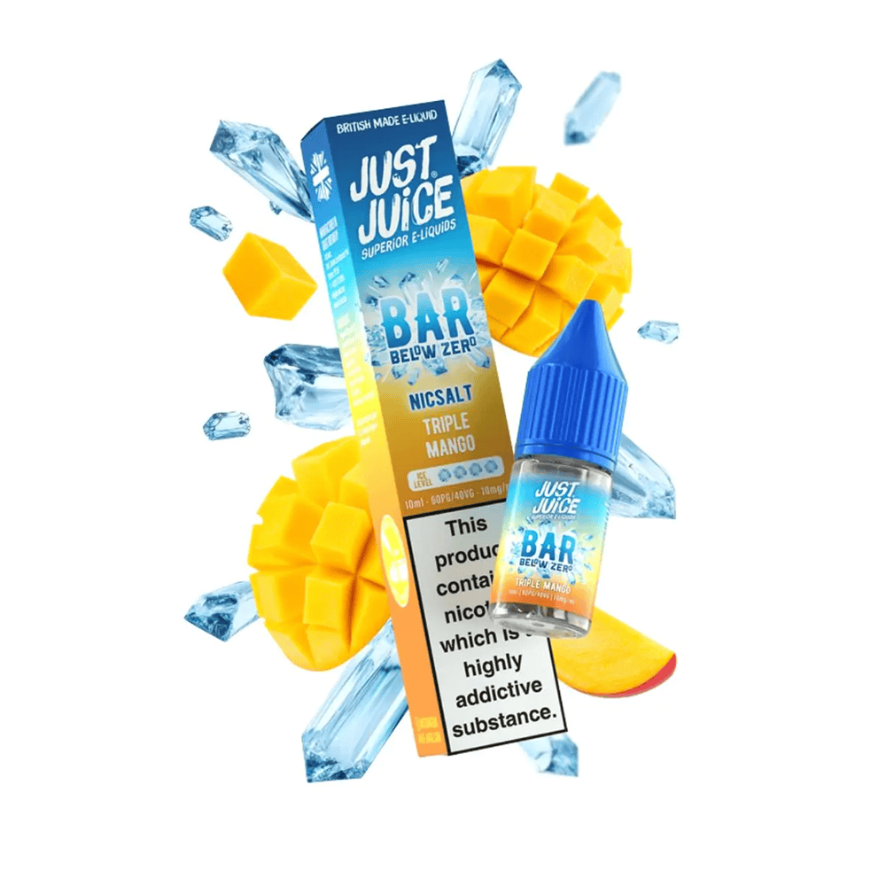 Just Juice Bar Salt Below Zero - Triple Magno (Tripla Mango) E-Liquid 10ml