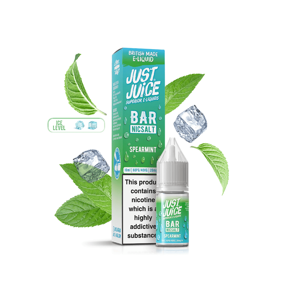 Just Juice Bar Salt - Spearmint (Zöld Menta) E-Liquid 10ml