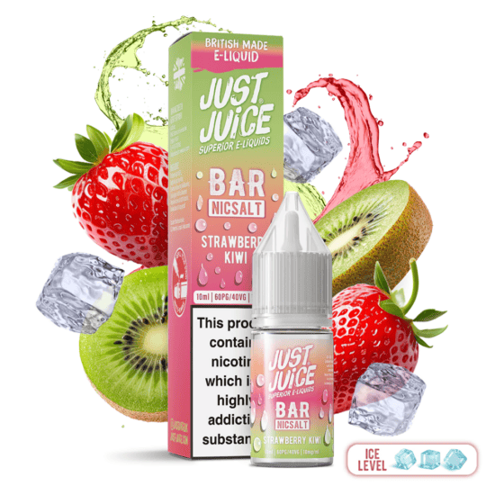 Just Juice Bar Salt - Strawberry Kiwi (Eper Kivi) E-Liquid 10ml