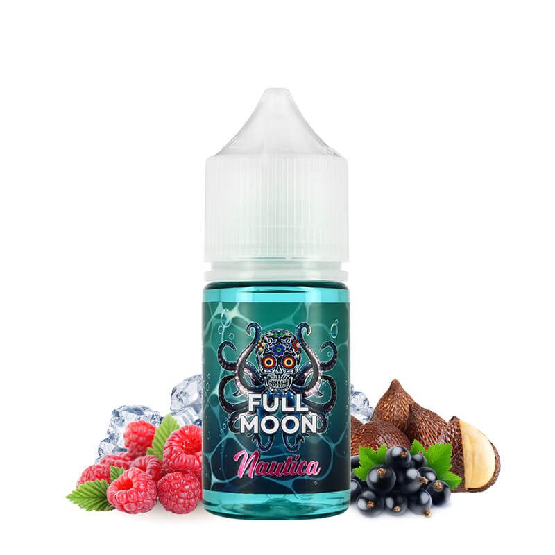 Full Moon - Nautica (Kígyógyümölcs, Feketeribizli, Málna, ice) Aroma 30ml