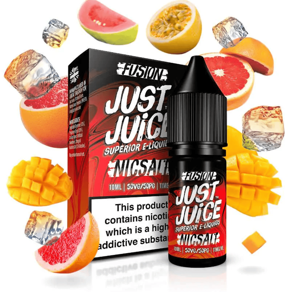 Just Juice Salt - Fusion Mango & Blood Orange On Ice 10ml e-liquid