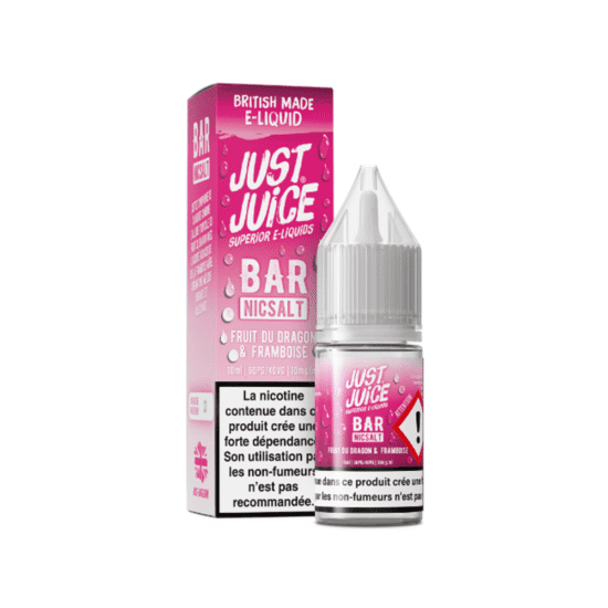 Just Juice Bar Salt - Dragon Fruit & Raspberry (Sárkánygyümölcs, Málna) E-Liquid 10ml