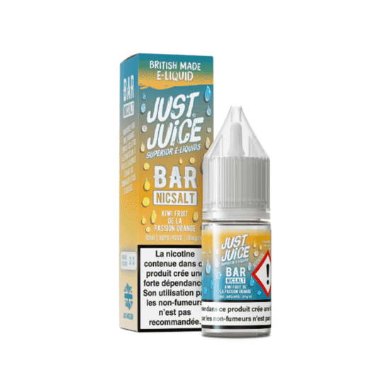 Just Juice Bar Salt - Kiwi Passion Fruit Orange (Kivi, Marakuja, Narancs) E-Liquid 10ml