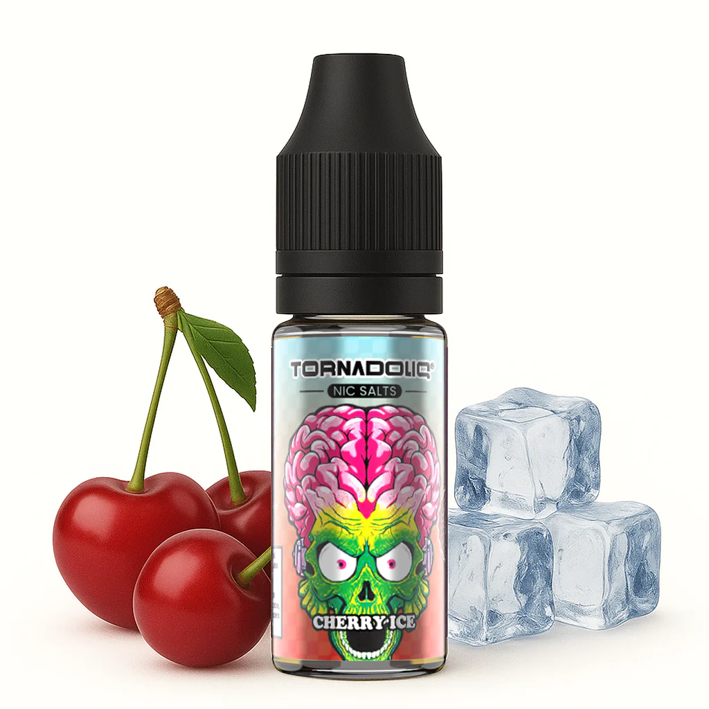 Cherry Ice Nic Salts Tornadoliq Gobar 10ml 20mg