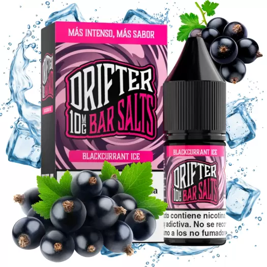 Drifter Bar Salts - Blackcurrant Ice 10ml e-liquid