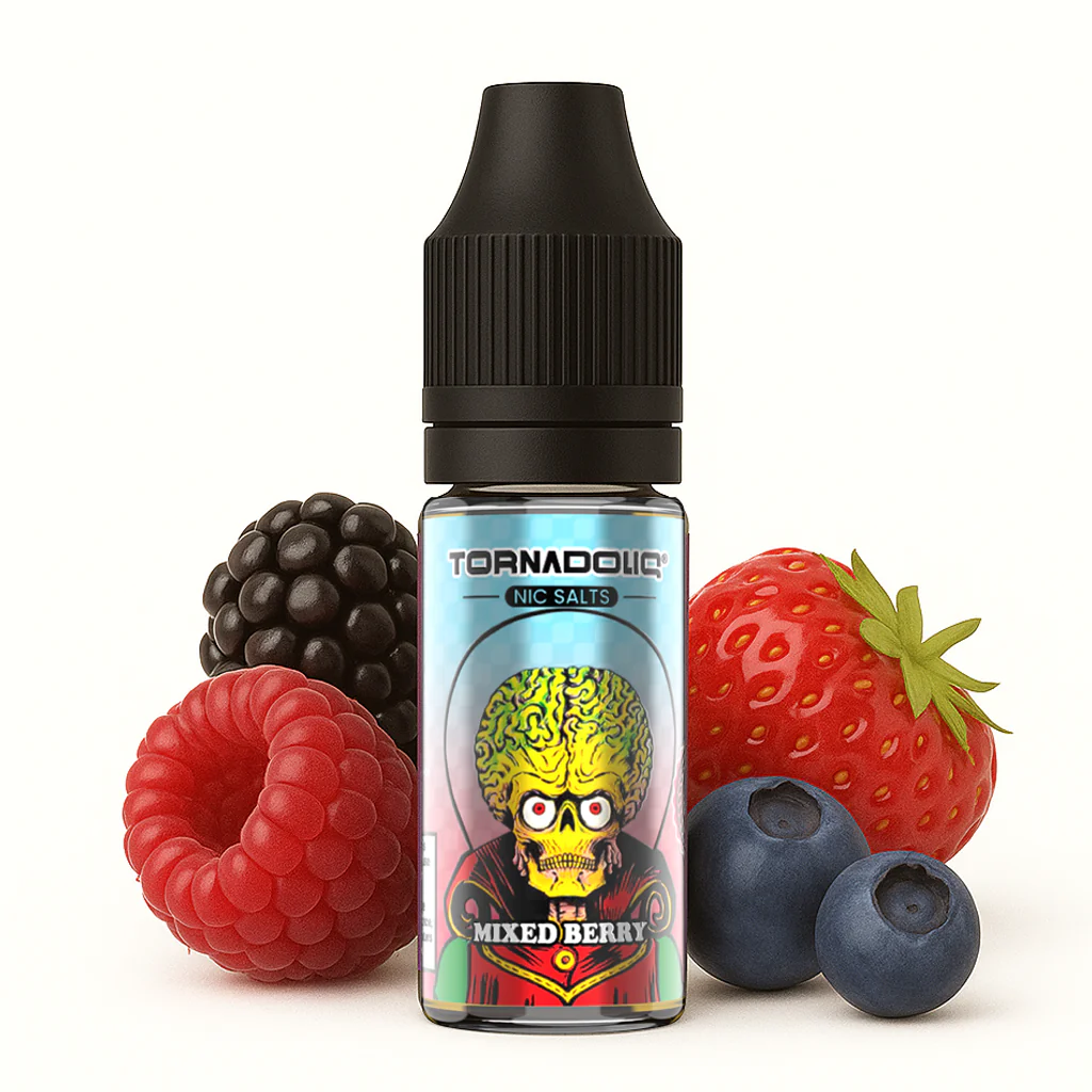 Mixed Berry Nic Salts Tornadoliq Gobar 10ml 20mg
