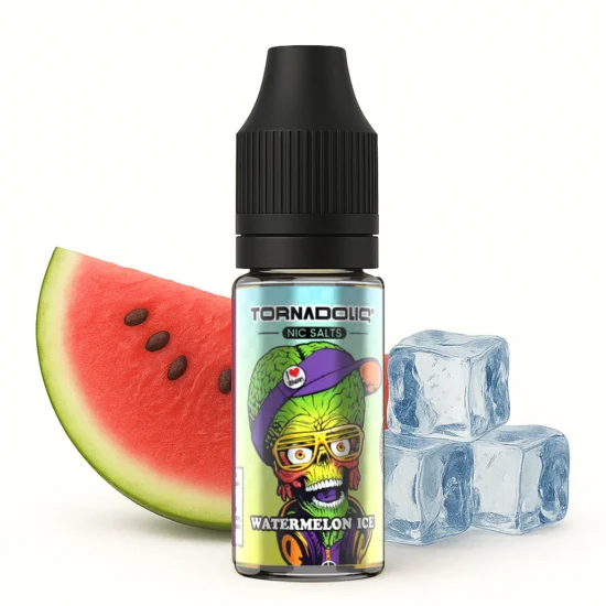 Watermelon Ice Nic Salts Tornadoliq Gobar 10ml 20mg