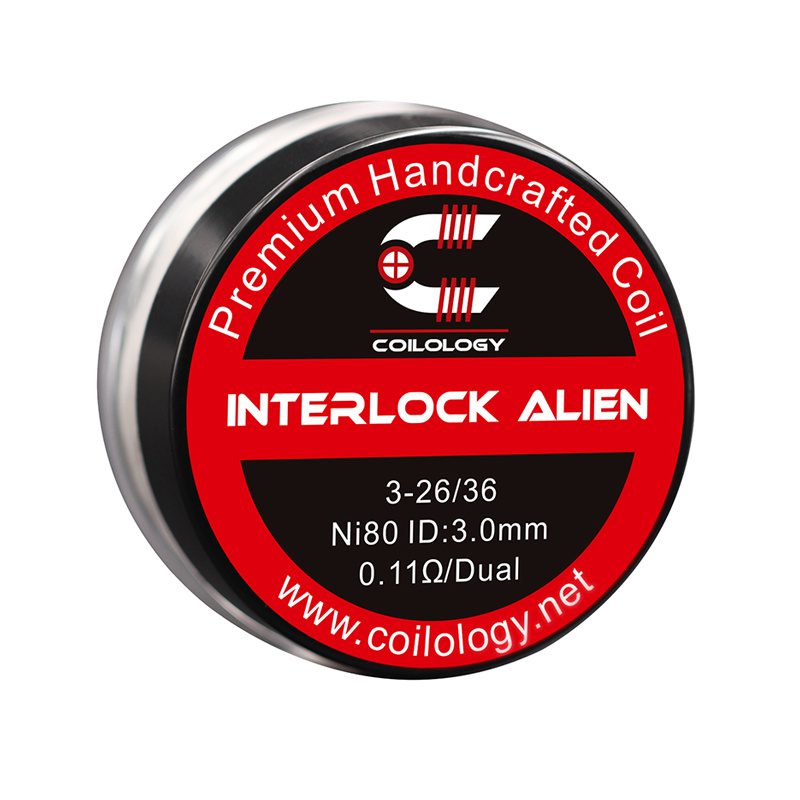 Coilology Framed Staple Alien, Ni80 - előretekert spirálok