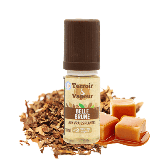 Terroir & Vapeur - Belle Brune (Karamell, Dohány) 10ml E-liquid