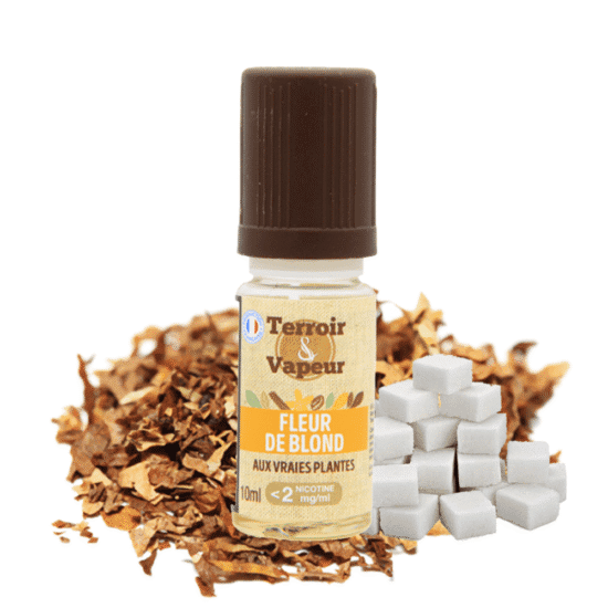Terroir & Vapeur - Fleur De Blond (Édes Dohány) 10ml E-liquid
