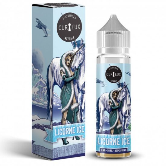 Licorne Ice (Jég - Eper - Sárkánygyümölcs)  Astrale Curieux 50ml shortfill