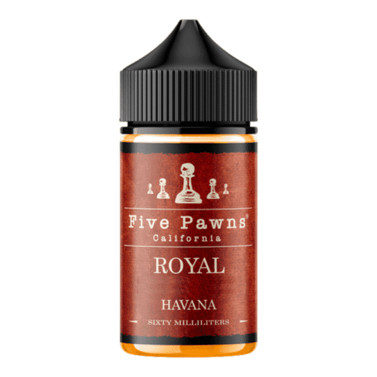 Royal Classic Havana Five Pawns 50ml shortfill