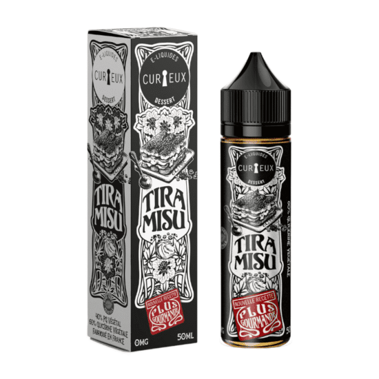 Tiramisu Dessert Curieux 50ml shortfill