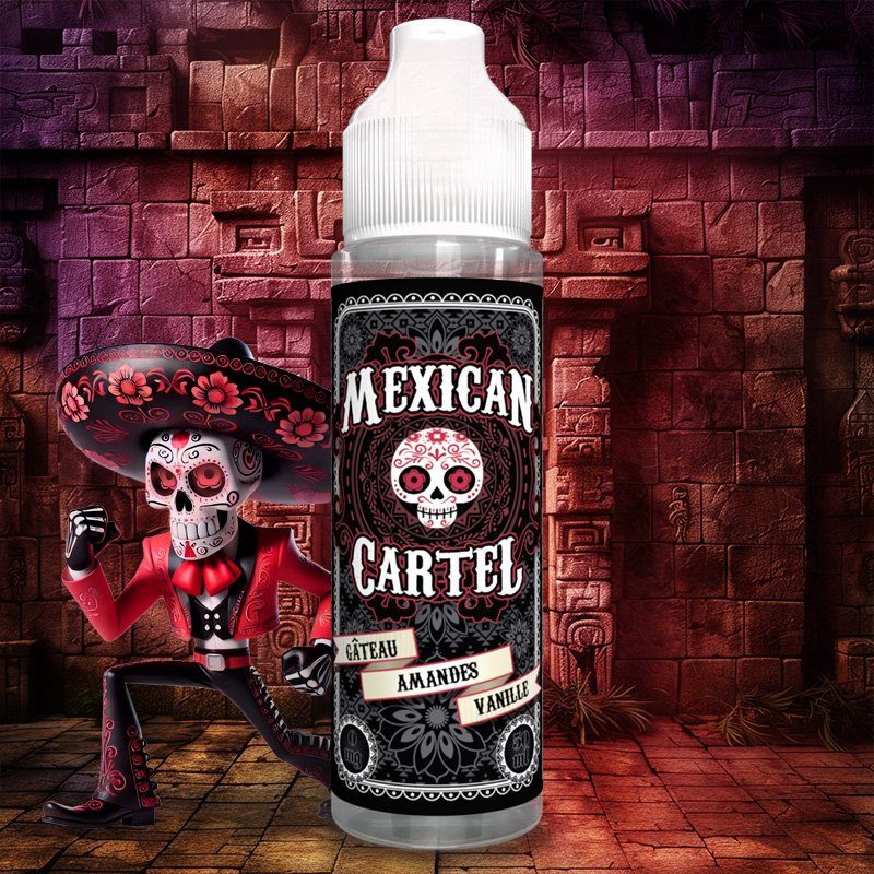 Mexican Cartel Shortfill - Gateau Amandes Vanille (Mandulatorta, Vanília) 50ml