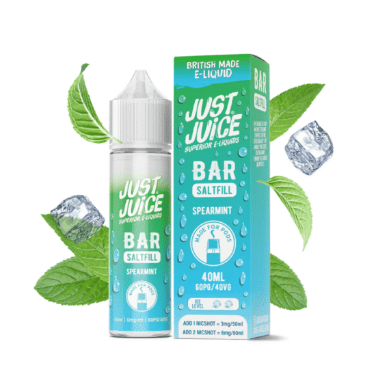 Just Juice Bar Shortfill - Spearmint 40ml