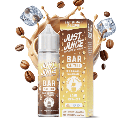 Just Juice Bar Shortfill - Iced Caramel Macchiato 40ml