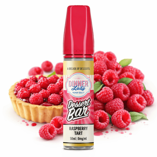 Dinner Lady Bar Dessert - Raspberry Tart Shortfill 50ml
