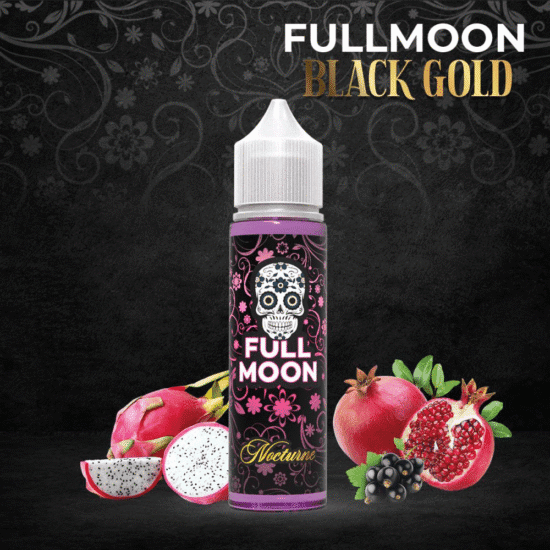 Full Moon shortfill - Nocturne  (Sárkány gyümölcs, Gránátalma, Szeder) 50ml