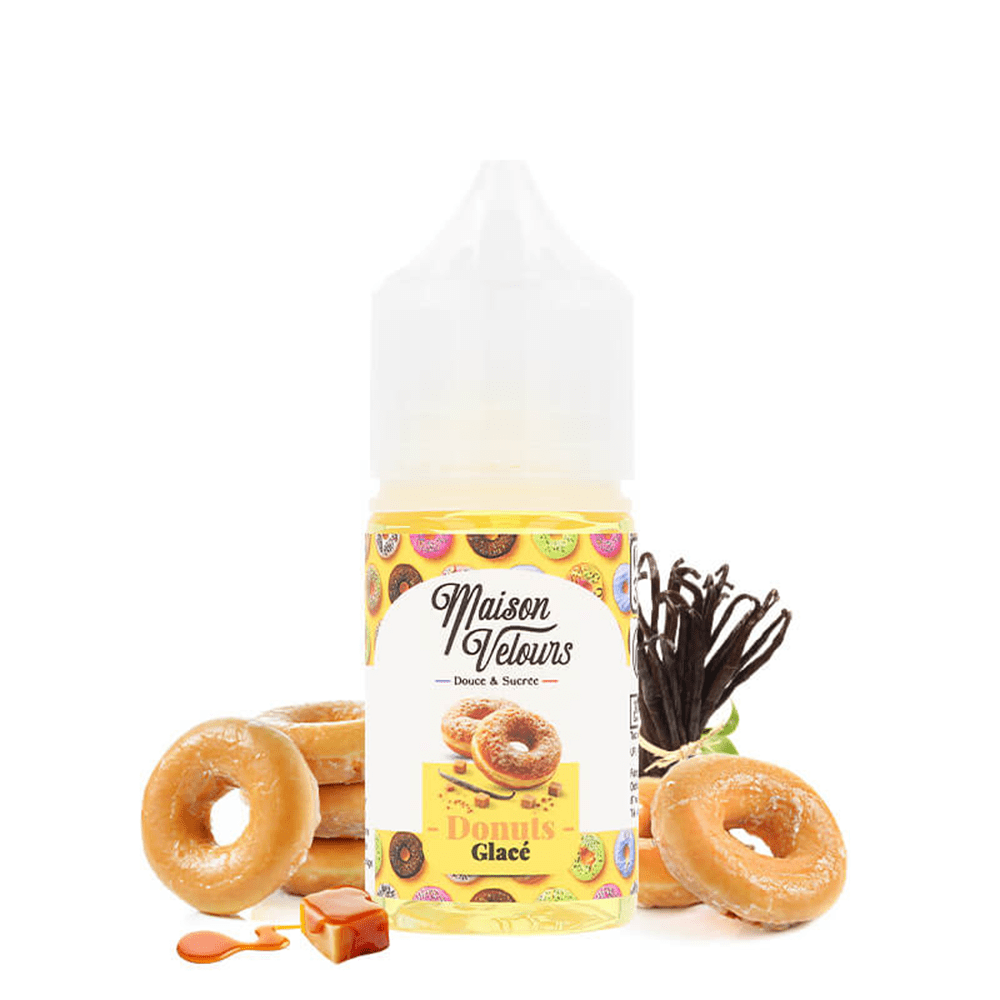 Maison Velours - Donuts Glace (Karamell, Vanília, Fánk) Aroma 30ml
