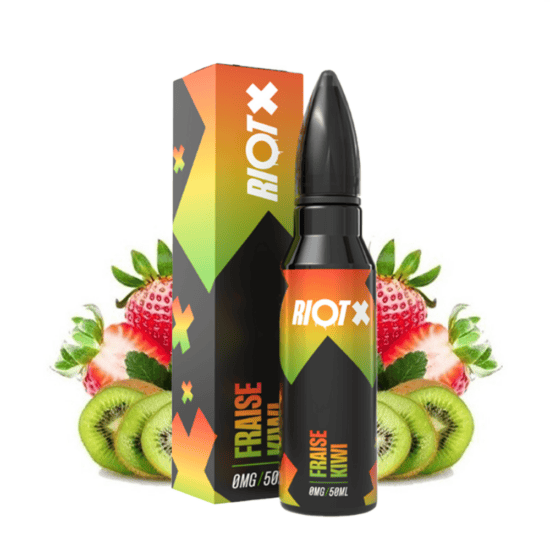 Riot Shortfill - Strawberry Kiwi (Eper Kivi) 50ml