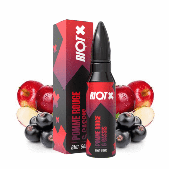 Riot Shortfill - Red Apple & Blackcurrant (Alma Fekete Ribizli) 50ml