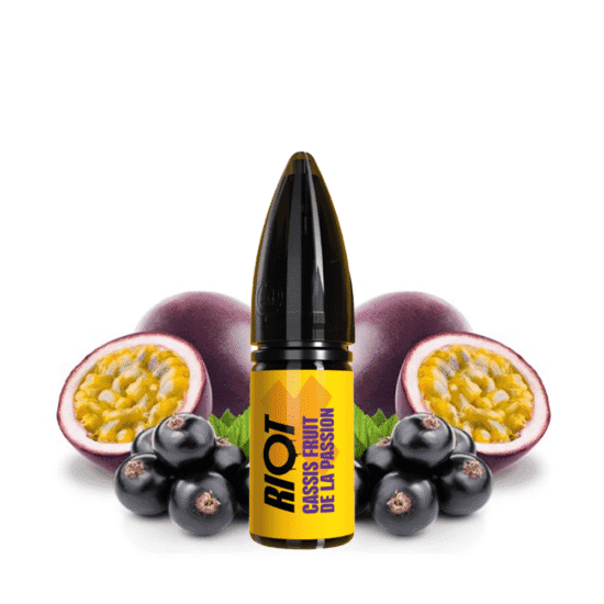 Riot X Salt - Blackcurrant Passion Fruit (Fekereribizli Marakuja) E-liquid 10ml