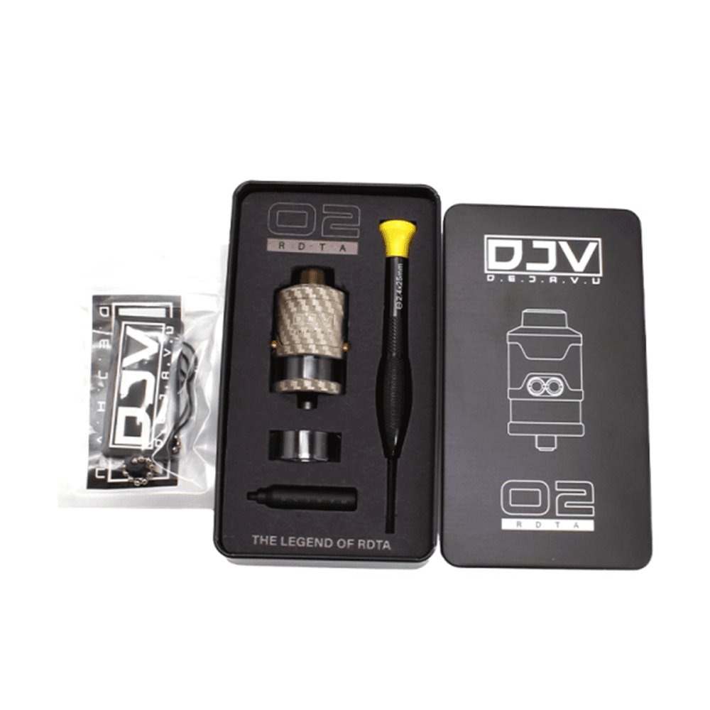 DJV Fiber Engrave RDTA V2 26mm Tank - Image 5