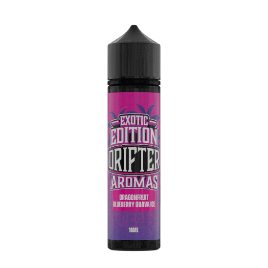 Drifter Exotic - Dragonfruit Blueberry Guava Ice (Sárkánygyümölcs Áfonya Guava Jég) Longfill 16ml