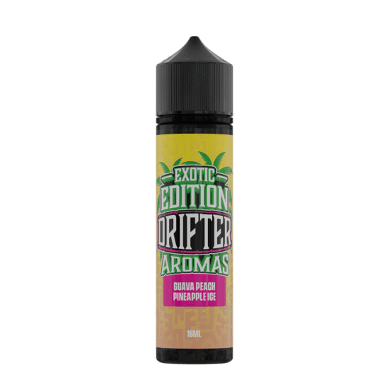 Drifter Exotic - Guava Peach Pineapple Ice (Guava Barack Ananász Jég) Longfill 16ml