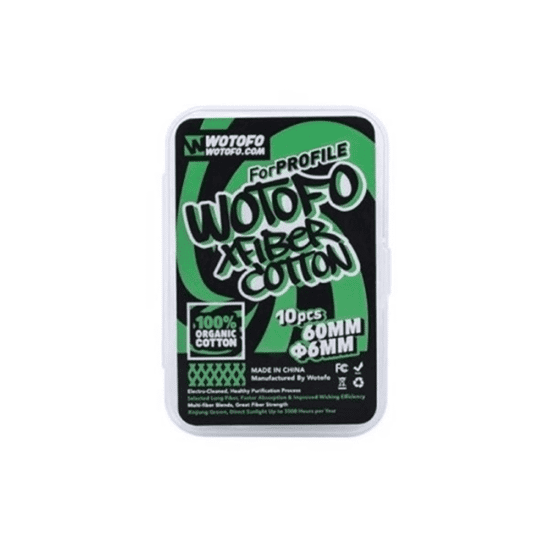 Wotofo - Xfiber Cotton 6mm 10db