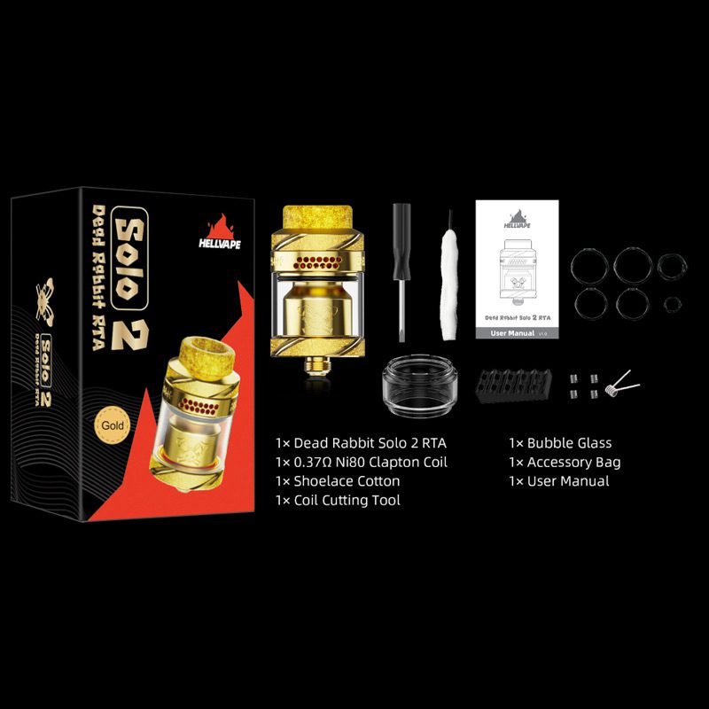 Hellvape Dead Rabbit Solo 2 RTA Tank - Image 8
