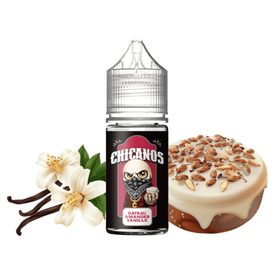 Chicanos - Gateau Amandes Vanille (Vanília, Mandulatorta) Aroma 30ml