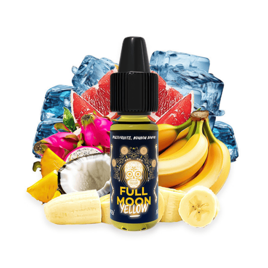 Full Moon - Yellow (Banán, Kókusz, Görögdinnye, Pitaya, Jég) Aroma 10ml