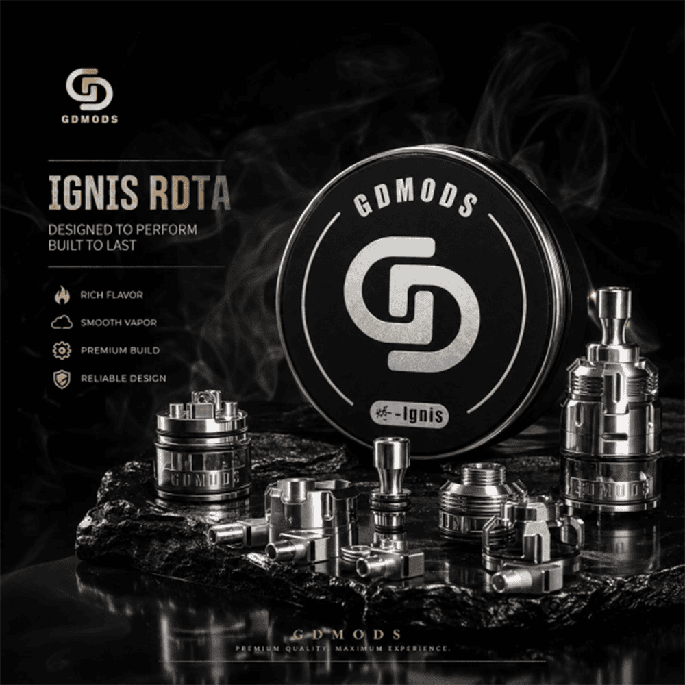 GD Mods Ignis RDTA 2ml 22mm Tank (High End) - Image 3
