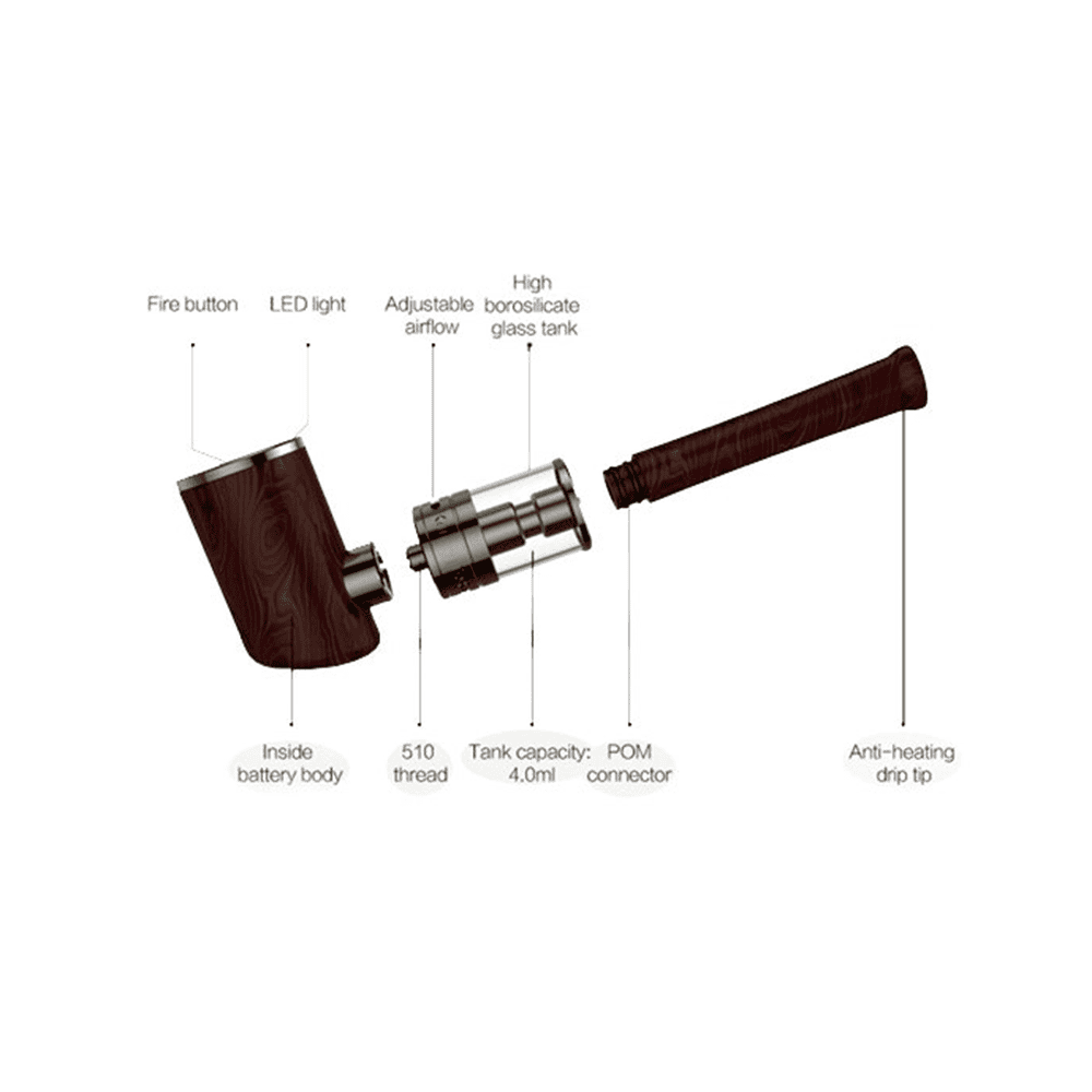 KAMRY E-pipe K1000 Plus Elektromos cigaretta pipa - Image 4
